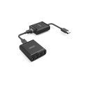 UNITEK Y-2516 interface hub USB 2.0 480 Mbit/s Black