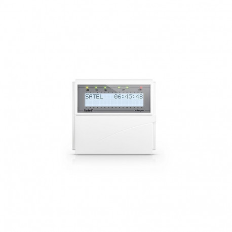 SATEL LCD Klaviatuur (valge taustavalgustus) INT-KLCD-W