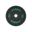 Olümpia Kummist 10 kg raskusplaat Roheline HMS HTBR10