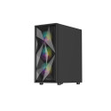 GENESIS DIAXID 605 ARGB keskmise suurusega tornkorpus USB-C aknaga must