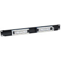 INTELLINET plaastripaneel 1HE 16-porti Cat5e UTP must