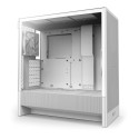 NZXT H5 FLOW (2024) midi tornkorpus aknaga valge
