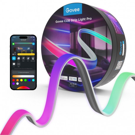 Govee H61E5 COB Ribavalgustid Pro 3m | LED Ribad | Wi-Fi, Bluetooth, RGBICW