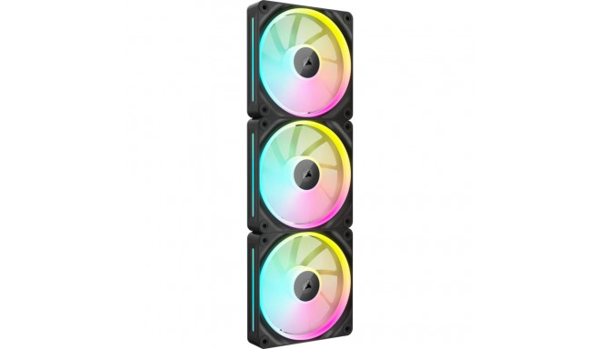 Corsair iCUE LINK LX120 RGB arvutikorpuse ventilaator 12 cm must 3 tk