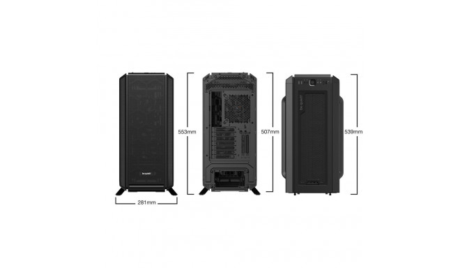 be quiet! arvutikorpus Silent Base 802 Window, must
