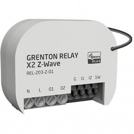 Grenton releemoodul RELAYx2 Z-Wave