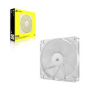 CORSAIR Ventilaator 140*140*25 RS140 VALGE PWM Ühekordne pakend