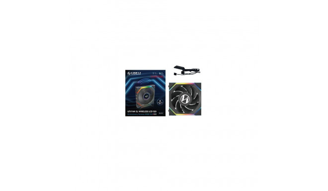 Lian Li UNI FAN SL Wireless LCD 120 Reverse Blade Computer case 12 cm Black 1 pc(s)
