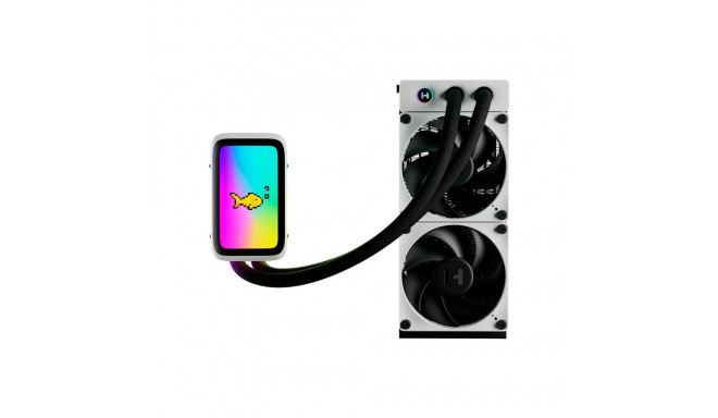 HYTE THICC Q60 Processor Liquid cooling kit 12 cm Black, White 2 pc(s)
