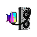 HYTE THICC Q60 Processor Liquid cooling kit 12 cm Black, White 2 pc(s)