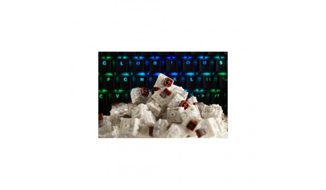 Glorious PC Gaming Race KAI-BROWN input device accessory Keyboard switches