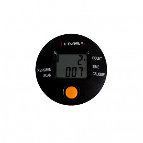 Straight stepper with cables white and orange HMS S3092