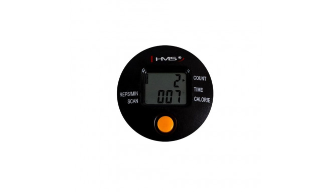 Straight stepper with cables white and orange HMS S3092