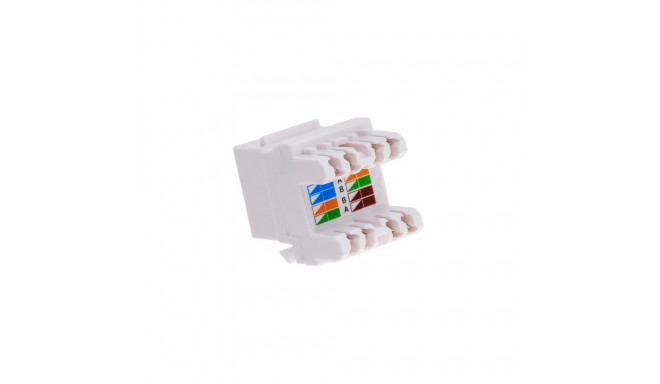 Alantec MKN-U5-1 juhtmekonnektor RJ45 Valge