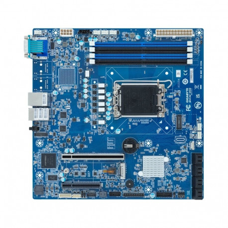 Emaplaat Gigabyte MX34-BS0(MR) 1x LGA1700 Intel Xeon E-24XX C262 (4x DIMM, 8x SATA, 1xM.2, 2x1Gbe, I