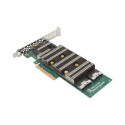 Adaptec SmartRAID 3258-16i /e 8GB SAS/NVMe 16 Porti PCIe x8 24 Gbps Madal Profiil