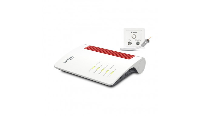 FRITZ!Box 6670 wireless router Dual-band (2.4 GHz / 5 GHz) White