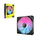 Corsair iCUE LINK RX140 RGB seeria, PWM ventilaator - 140mm, must