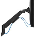 Neomounts DS70-250BL1 monitorihoidik 17-35" - gaasvedru - Topfix - 180°-peatus