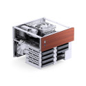 Jonsbo N4 WHITE computer case Micro Tower