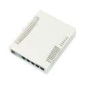 Mikrotik RB260GS Gigabit Ethernet (10/100/1000) Toetab PoE Valge