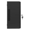 Lanberg WAF1-5203-04-00B rack cabinet 4U Wall mounted rack Black