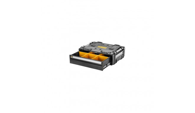 DeWALT DWST08510-1 väikeste osade/tööriistakast alumiinium, plast must, roostevaba teras, kollane