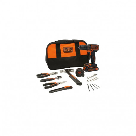 Black & Decker BDCDC18HTSA-QW must, oranž trell
