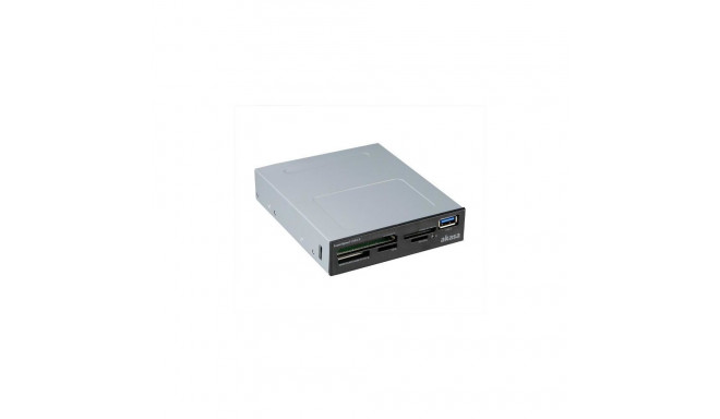 Akasa AK-ICR-27 card reader USB 3.2 Gen 1 (3.1 Gen 1) Internal Black, Grey