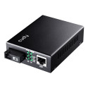 Cudy MC100GSB-60B network media converter 1000 Mbit/s Multi-mode, Single-mode Black