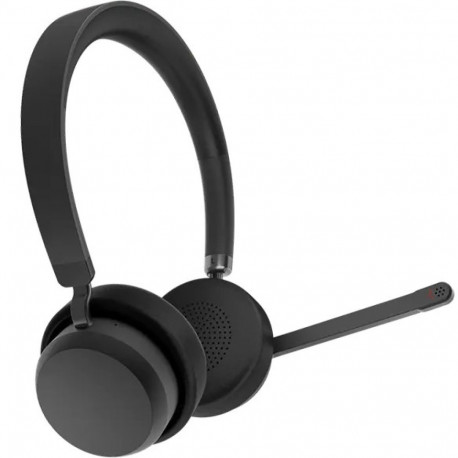 Lenovo 4XD1Q30302 juhtmevabad mustad Bluetooth kõrvaklapid peapael kõned/muusika
