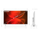Sharp TV | 32FH2EW | 32 | Android TV | HD | White