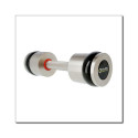 Chrome hantlid 2x8 kg silikoonosadega HMS Premium HH08