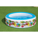 Bestway täispuhutav mängubassein - 3-rõngaline - Φ1.96m x H53cm