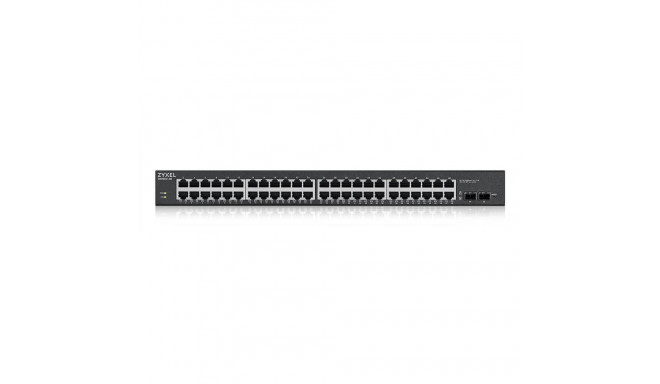 Zyxel GS1900-48HPv2 hallatav L2 gigabit ethernet (10/100/1000) power over ethernet (PoE) must