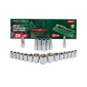 Rockforce lühikesed padrunid 6-kant 22 tk 1/2" 10-32 mm /sisend/alus