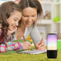 Juhtmevaba LED kõlar V-TAC SMART VT-7456 RGB Bluetooth 2x3W (SKU 8570) Must