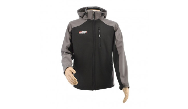 AW softshell-jakk T4/ hall-must/ XXL