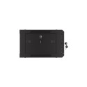 Lanberg WF01-6404-23B rack cabinet 4U Wall mounted rack Black