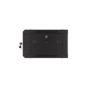 Lanberg WF01-6404-23B seinakinnitusega rack-kapp 4U must