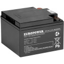 AGM akumulator EUROPOWER EPS 12V 28Ah (eluea 8-12 aastat)
