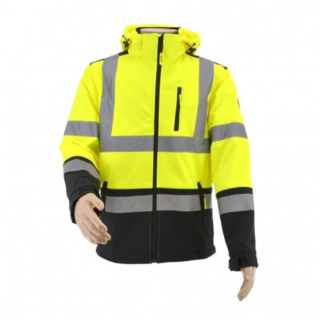 AWTOOLS KURTKA SOFTSHELL T3/ ODBLASKOWA/ XXXL