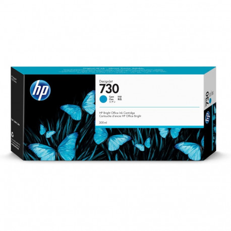 HP 730 tsüaan tindikassett 300 ml