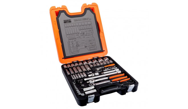 BAHCO SOCKET WRENCH SET 103el 1/2" / 1/4"