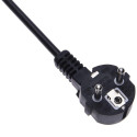 Techly Power Strip 9 Places for 19" Rack with Schuko Plug Switch 1U