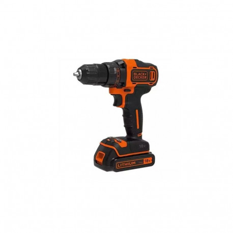BLACK+DECKER akukruvikeeraja BDCDD186B 18V 40Nm 2x1,5Ah