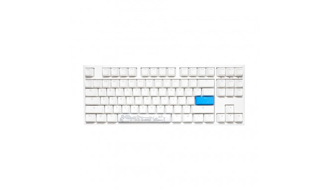 Ducky One 2 RGB TKL klaviatuur Universaalne USB Valge