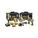 POWER TOOL COMBO KIT DEWALT DCK623P3-QW (DCF887+DCS367+DCG405+DCS570+DCD796+DCL050)