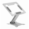 Gembird NBS-D1-03 sülearvuti alus hõbedane 39,6 cm (15,6")