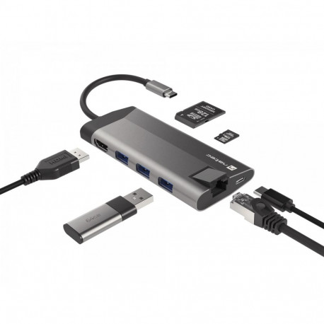 NATEC Fowler Plus USB Type-C, must, hall